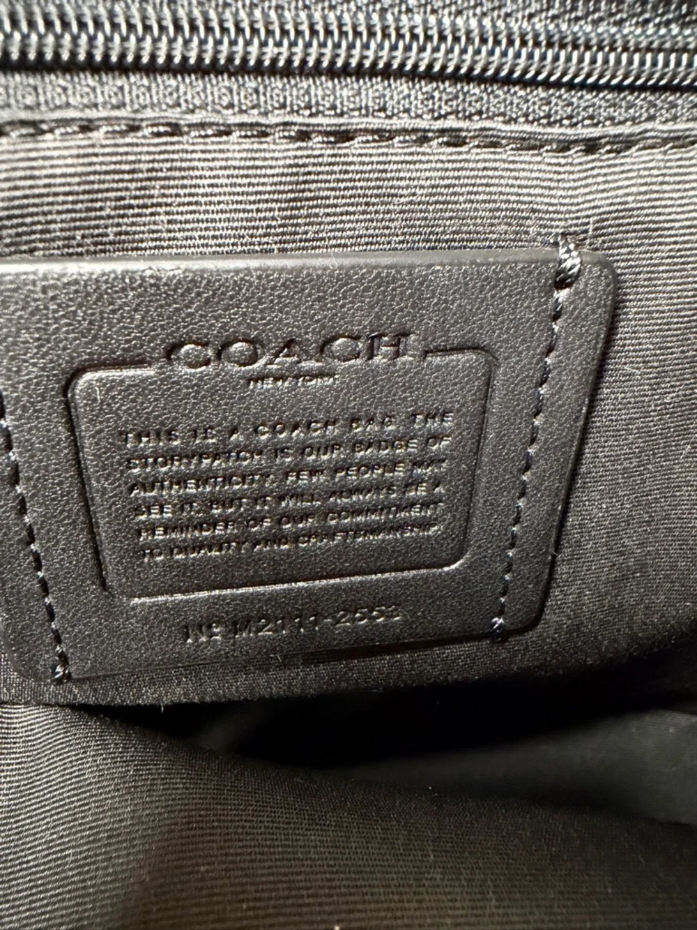 Coach Katy Satchel Black Crossgrain Leather Gold Zip Top Handle Bag NWOT